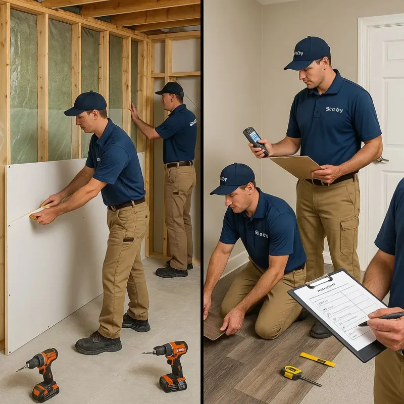 Repairs and Reconstruction process in Gower, MO