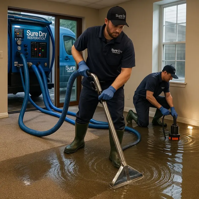 Water Extraction and Removal process in Gower, MO